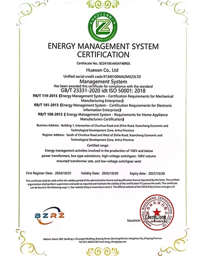 Сертификация системы энергетического менеджмента ISO 5001